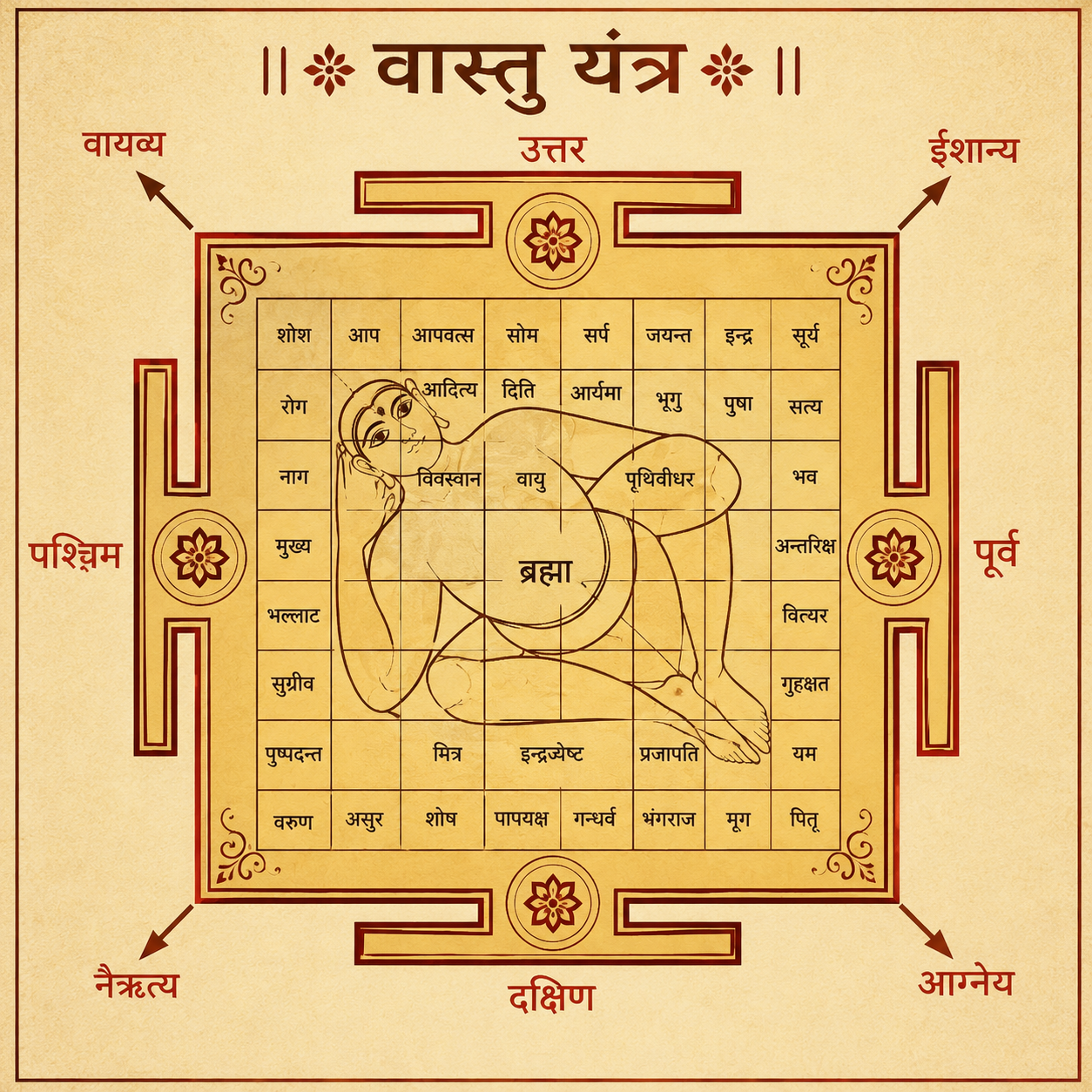 Vastu Yantra- घर, कार्यालय एवं व्यवसाय स्थल के लिए तांबे का वास्तु यंत्र | VastuMentor4U